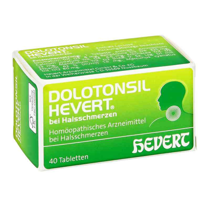 Dolotonsil Hevert bei Halsschmerzen Tabletten (40 stk) – PZN 11249027