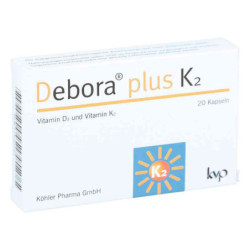 Debora plus K2 Kapseln (20 stk) – PZN 12510143