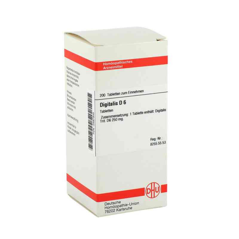 Digitalis D 6 Tabletten (200 stk) – PZN 2897945