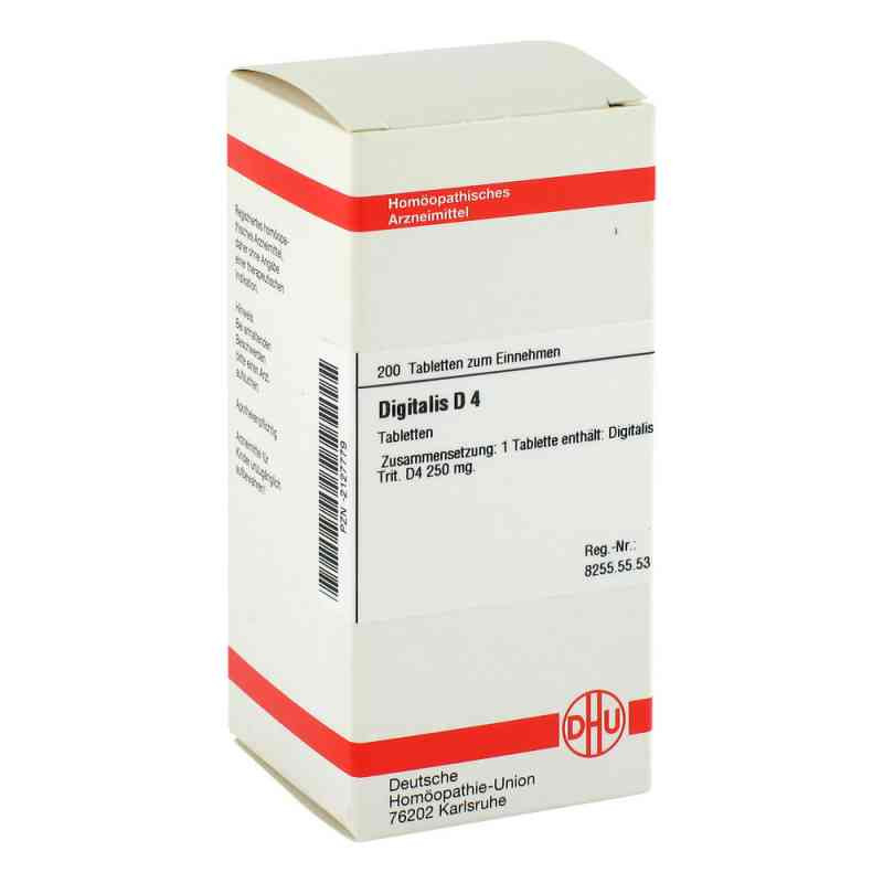 Digitalis D 4 Tabletten (200 stk) – PZN 2127779