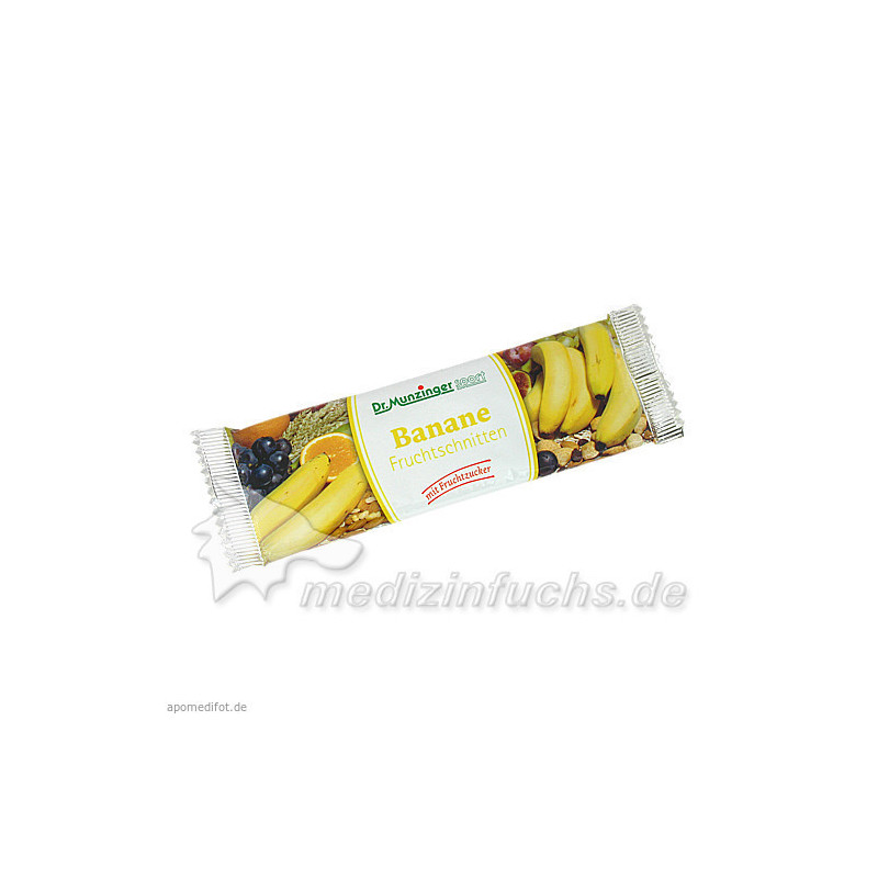 DR. MUNZINGER Bananen Fruchtschnitten, 50 G – PZN 3451358