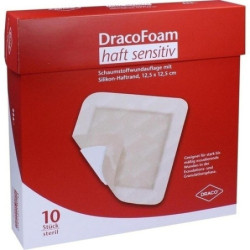 DracoFoam haft sensitiv Schaumst. 12.5x12.5cm, 10 ST – PZN 10342144