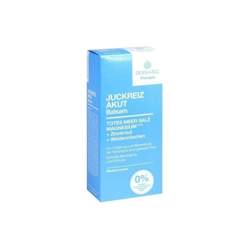 DermaSel Balsam JUCKREIZ AKUT, 75 ML – PZN 12382509