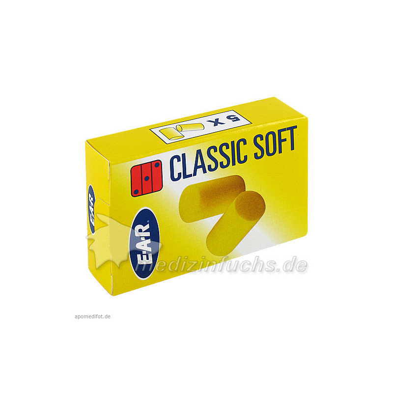 EAR CLASSIC SOFT GEHOERSCHUTZSTOEPSEL, 10 ST – PZN 99139