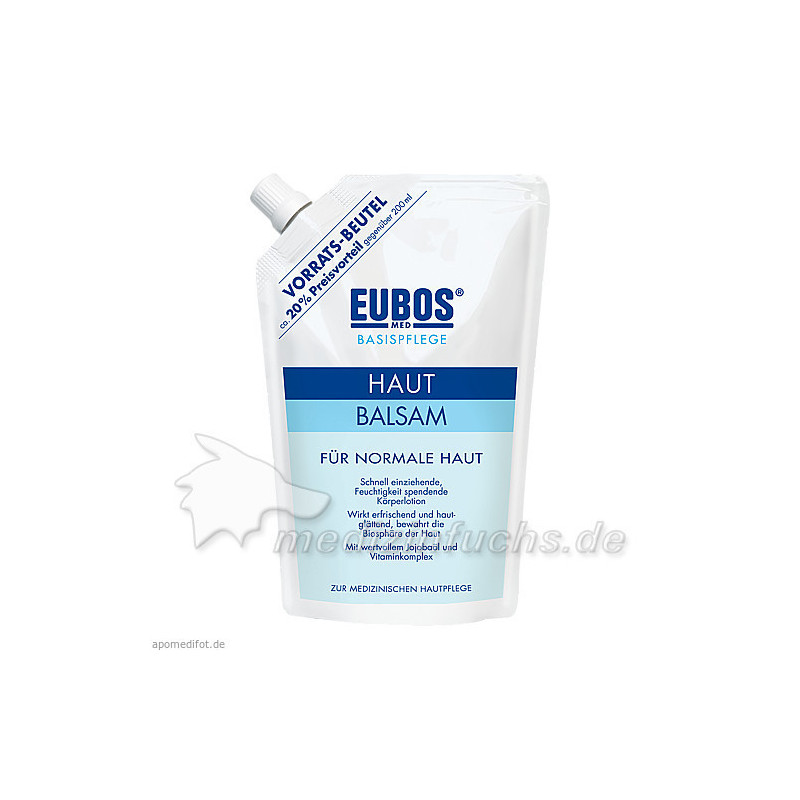 EUBOS HAUTBALSAM NACHFUELLBEUTEL, 400 ML – PZN 8652771