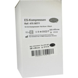 ES-Kompressen steril 10x10cm Großpackung, 10X10 ST – PZN 6454127