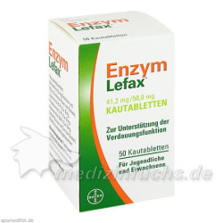 ENZYM LEFAX, 50 ST – PZN 3641372