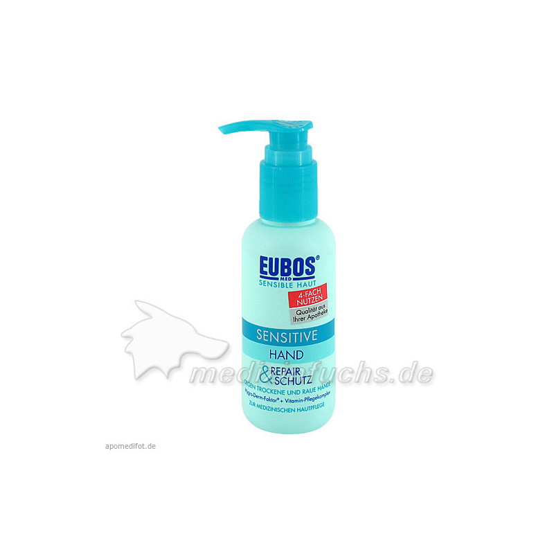 EUBOS Sensitive HAND REPAIR&SCHUTZ Spenderflasche, 100 ML – PZN 592621