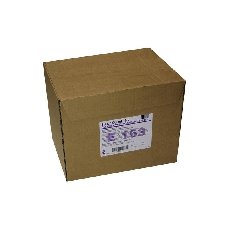 Elektrolyt-Infusionslösung 153 PE-Flasche, 10X500 ML – PZN 4101324