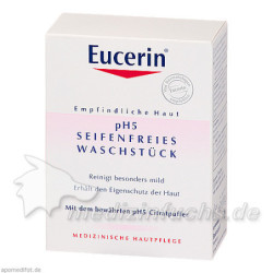 Eucerin ph5 Seifenfreies Waschstück, 100 G – PZN 5392105