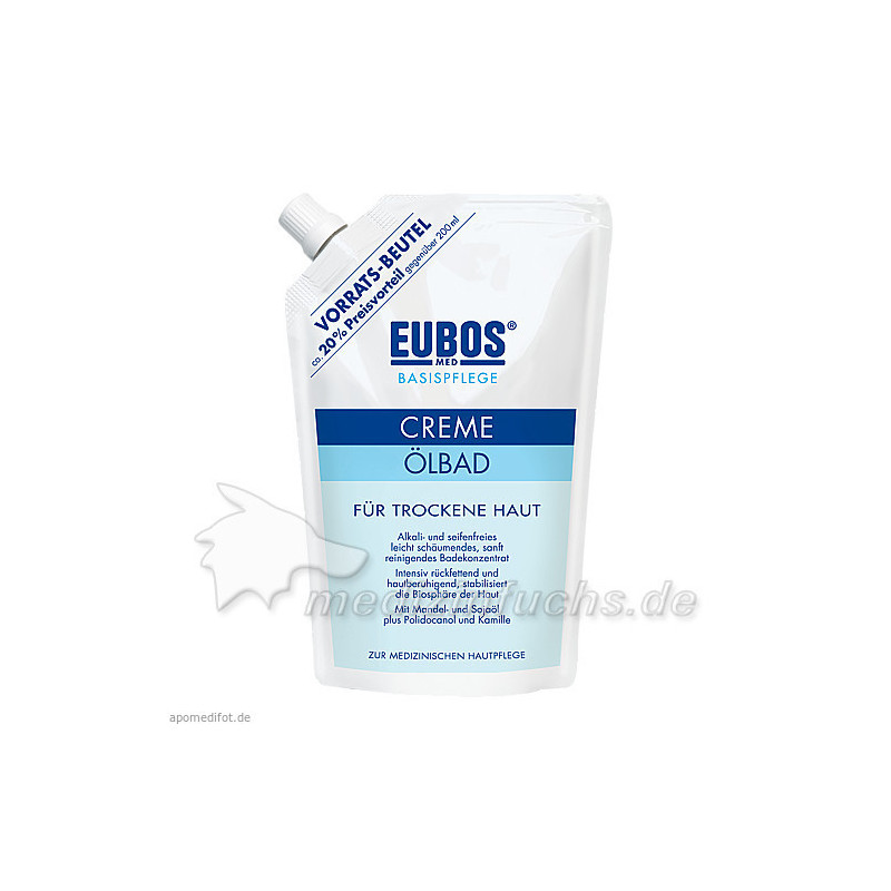 Eubos Creme Oelbad Nachf Btl, 400 ML – PZN 4911483