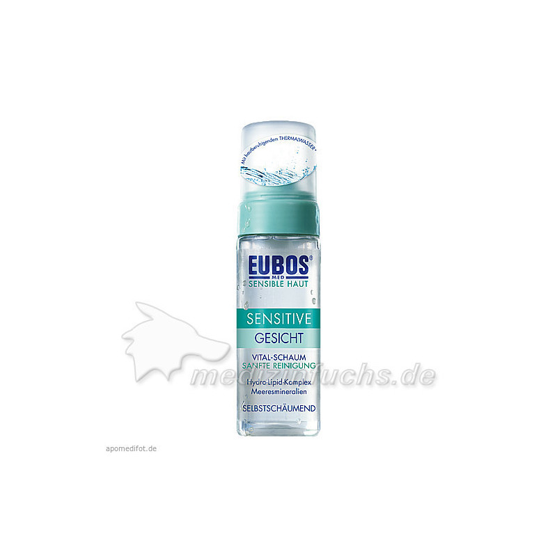 EUBOS Sensitive Vital-Schaum Dermo-Protectiv Gesi., 150 ML – PZN 2180259