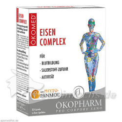 Eisen Complex Kapseln ÖKOMED, 30 ST – PZN 10080655