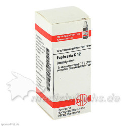 EUPHRASIA C12, 10 G – PZN 7167619