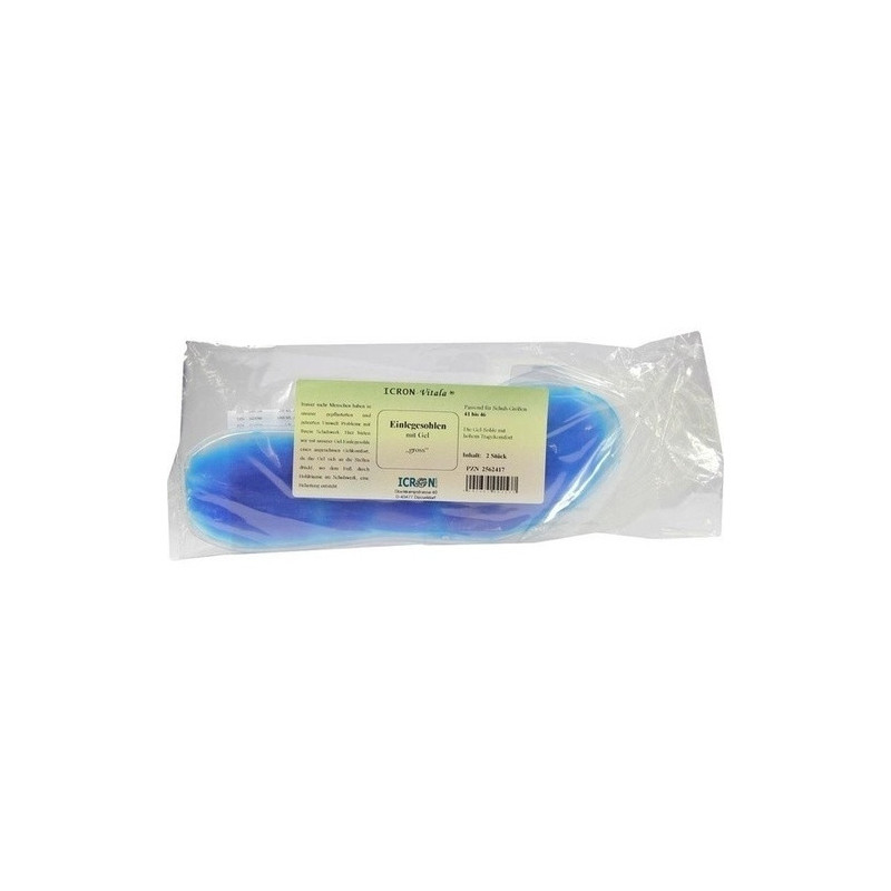 EINLEGESOHLEN MIT GEL GROSS Icron Vitala, 2 ST – PZN 2562417