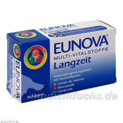 EUNOVA Multi Vitalstoffe Langzeit Kapseln, 30 ST – PZN 1913719