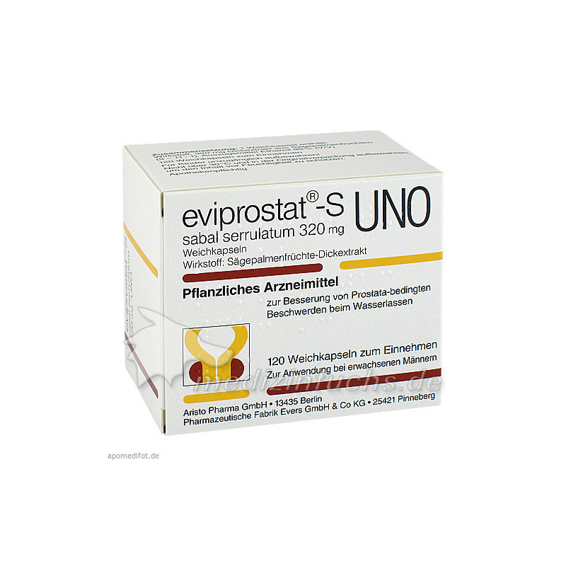 EVIPROSTAT S SABAL SERRULAT 320 UNO K, 120 ST – PZN 7278069