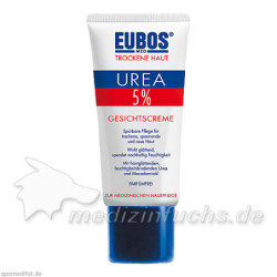 EUBOS Trockene Haut Urea 5% Gesichtscreme, 50 ML – PZN 3447500