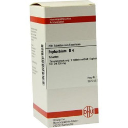Euphorbium D 4 Tabletten (200 stk) – PZN 2898502
