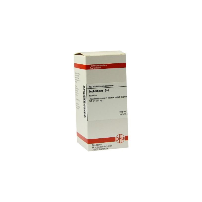 Euphorbium D 4 Tabletten (200 stk) – PZN 2898502