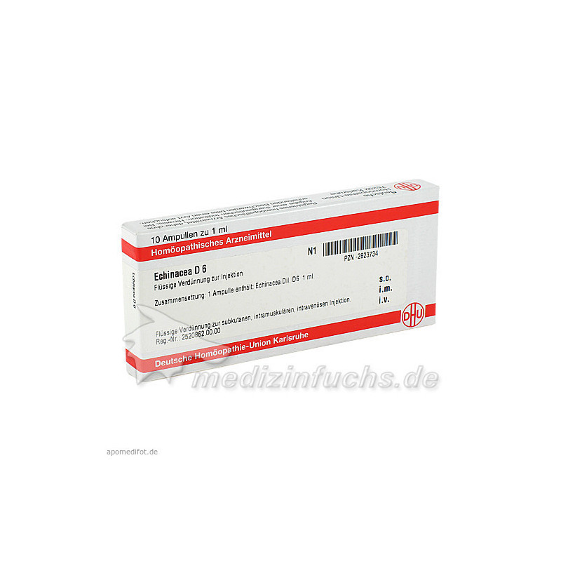 ECHINACEA HAB D 6 Ampullen, 10X1 ML – PZN 2823734