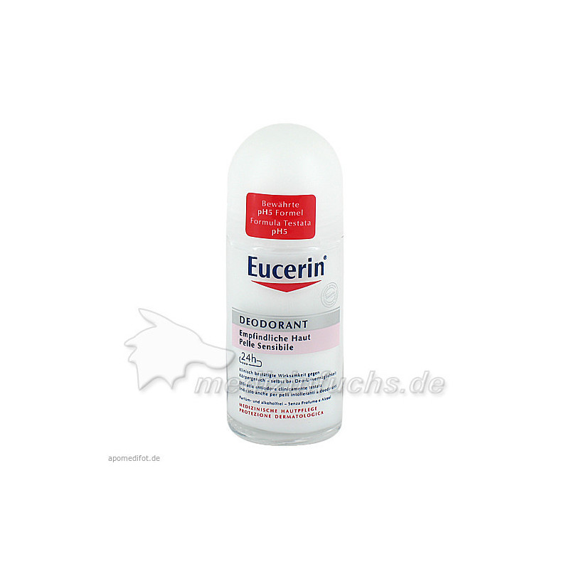 Eucerin Deodorant Roll on 24h, 50 ML – PZN 9289456