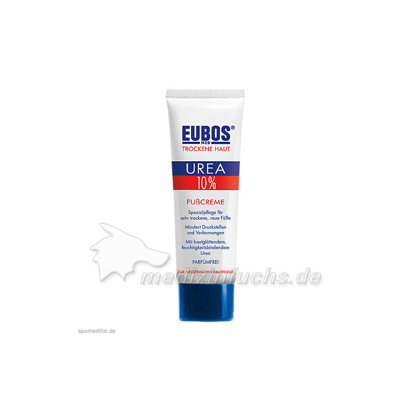 EUBOS Trockene Haut Urea 10% Fußcreme, 100 ML – PZN 3447871