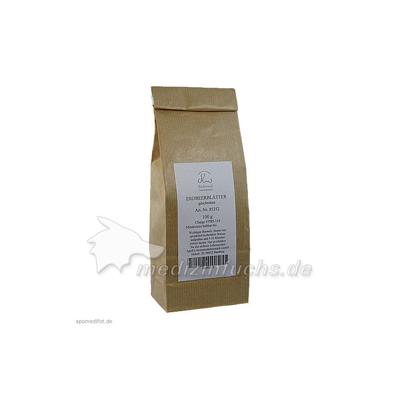 Erdbeerblätter, 100 G – PZN 8465572