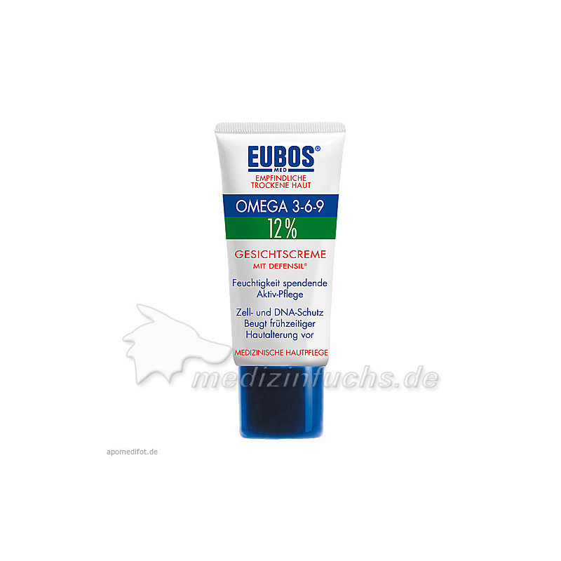 EUBOS Empfindliche Haut Omega 3-6-9 Gesichtscreme, 50 ML – PZN 7392894