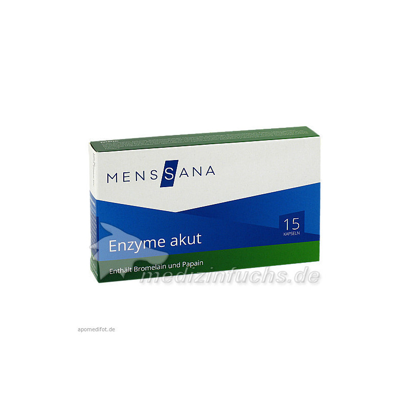 Enzyme akut MensSana, 15 ST – PZN 9888754
