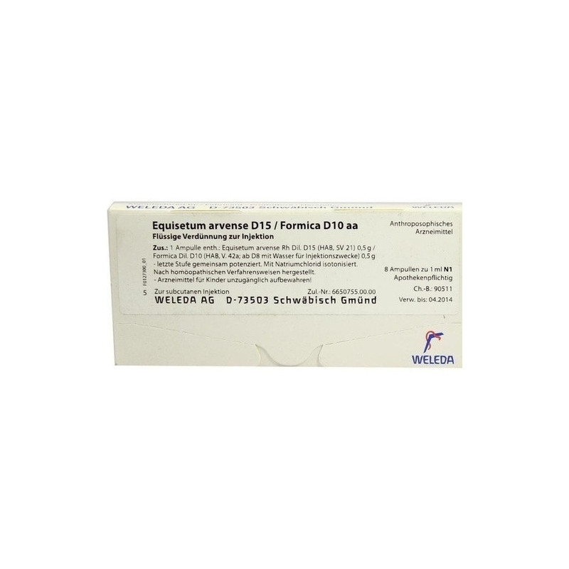 EQUISETUM ARV D15 FORM D10, 8X1 ML – PZN 1621862