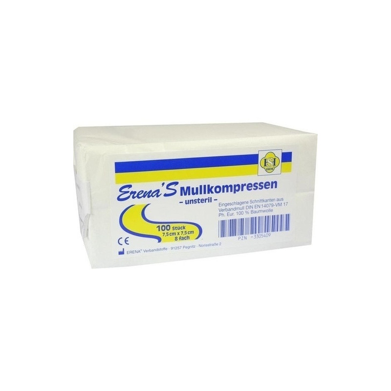 ERENA UNST KOM 7.5X7.5 8F, 100 ST – PZN 3305409