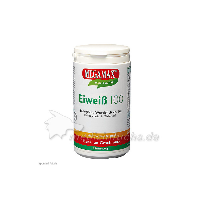 EIWEISS 100 BANANE MEGAMAX, 400 G – PZN 7378173