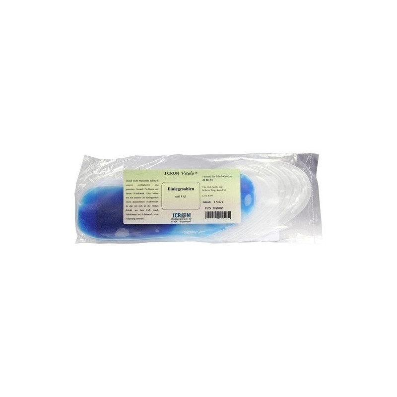 EINLEGESOHLEN MIT GEL Icron Vitala, 2 ST – PZN 2288985