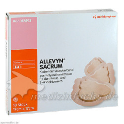 Allevyn Sacrum klein steriler Wundverband, 10 ST – PZN 1313221