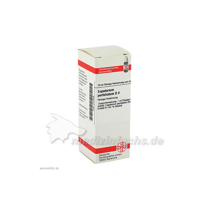EUPATORIUM PERFOLIATUM D 4 Dilution, 20 ML – PZN 2127609