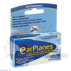 EarPlanes Adult/Erwachsene, 2 ST – PZN 1641942