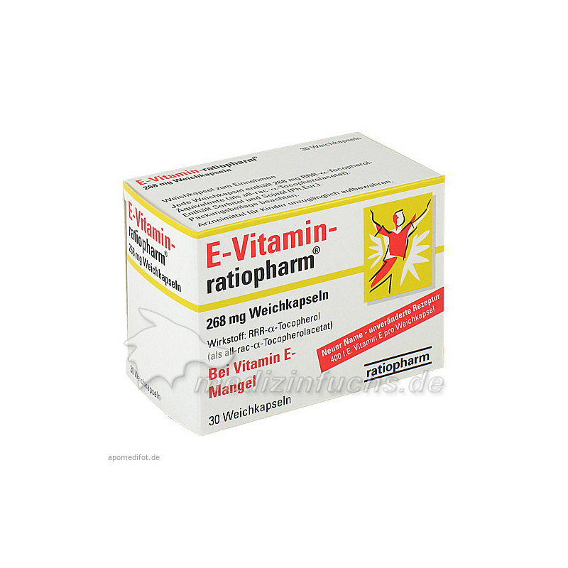 E-Vitamin-ratiopharm, 30 ST – PZN 9385237