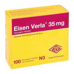 Eisen Verla 35mg (100 stk) – PZN 11163900