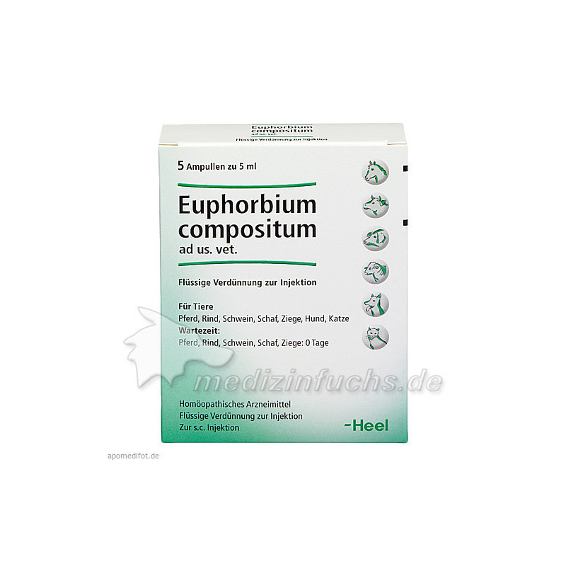 EUPHORBIUM COMPOSITUM ad us.vet.Ampullen, 5X5 ML – PZN 4826961