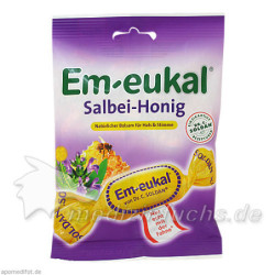 EM EUKAL BONBON Salbei Honig ZH, 75 G – PZN 6464456