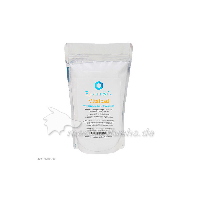 Epsom Salz Vitalbad, 1 KG – PZN 11103341