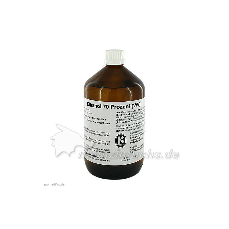 Ethanol 70% (V/V), 1000 ML – PZN 7529666