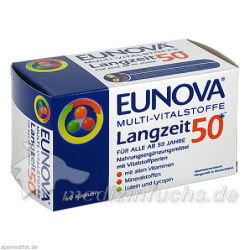 EUNOVA Multi Vitalstoffe Langzeit 50+ Kapseln, 60 ST – PZN 1913754
