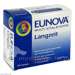 EUNOVA Multi Vitalstoffe Langzeit Kapseln, 120 ST – PZN 1913731
