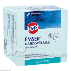 EMSER NASENSPÜLSALZ physiologisch Beutel, 50 ST – PZN 2579665