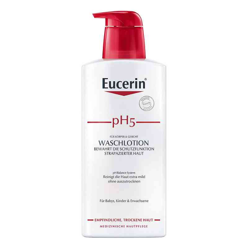 Eucerin pH5 Waschlotion mit Pumpe empfindliche Haut (400 ml) – PZN 13889222