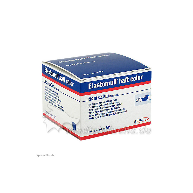 ELASTOMULL HAFT 20MX6cm color blau, 1 ST – PZN 1412549