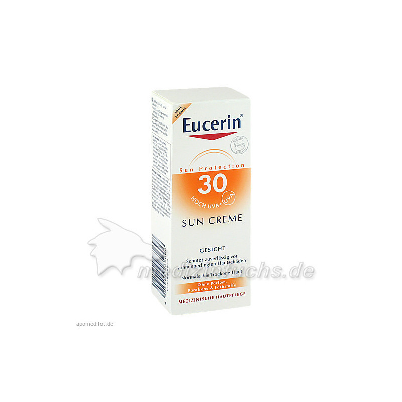 Eucerin Sun Creme LSF30, 50 ML – PZN 800918