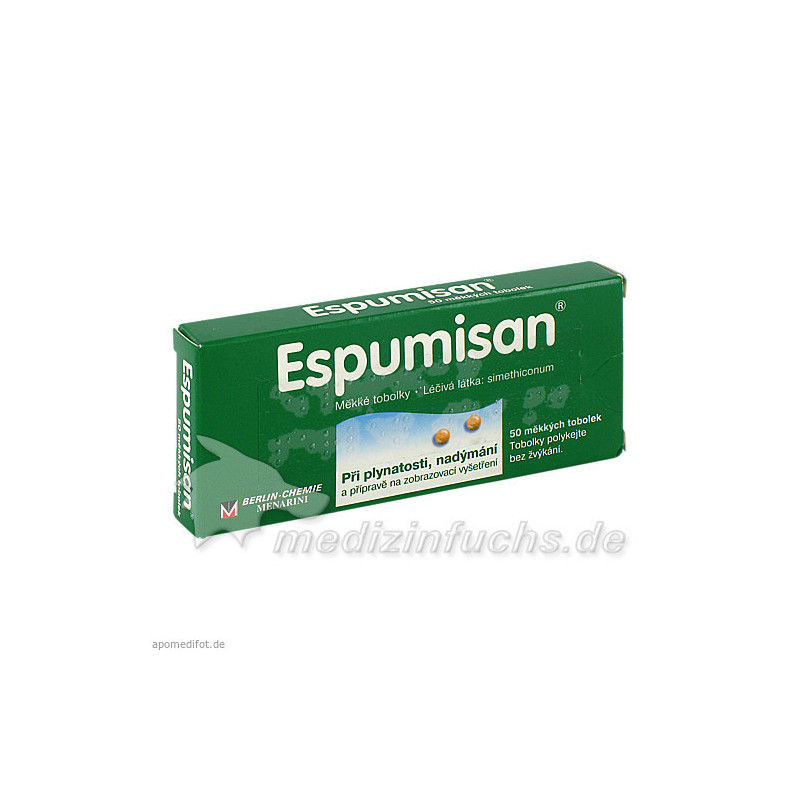 Espumisan Perlen Kapseln, 50 ST – PZN 4220690